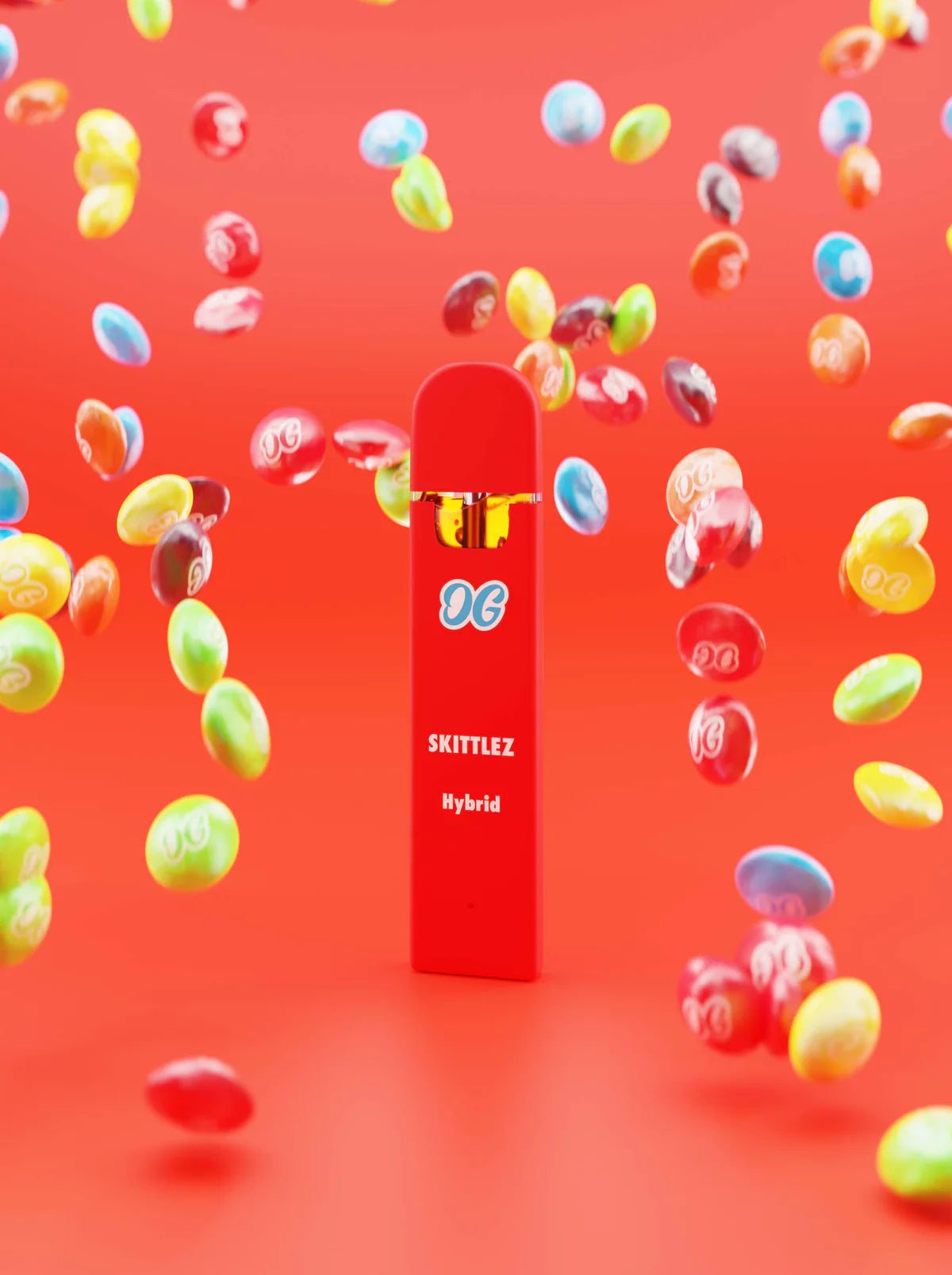 HHC Vape Einweg | Skittlez (Hybrid) | Flavourboost 93% HHC