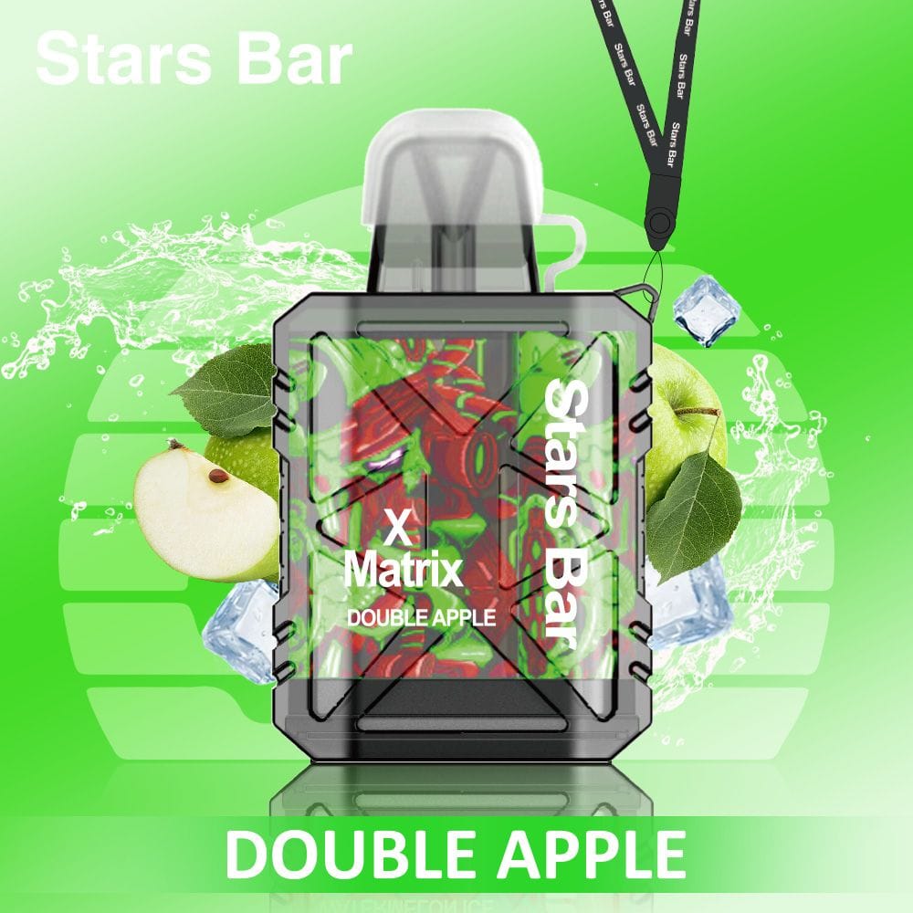 Stars Bar x Matrix Double Apple 600 Züge 20mg Nikotin