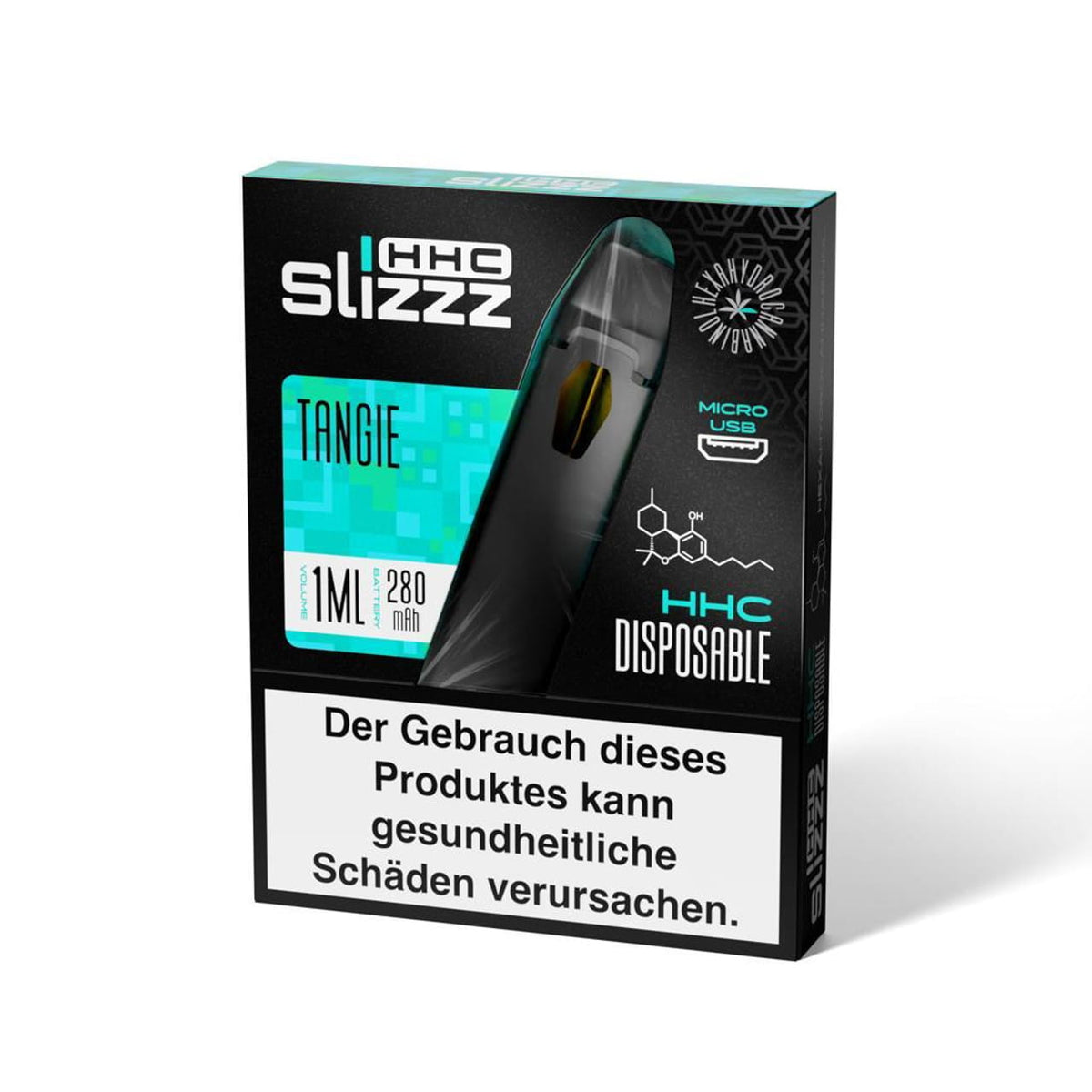 Slizzz - HHC Vape Einweg E-Zigarette - Tangie (95%) 1ml