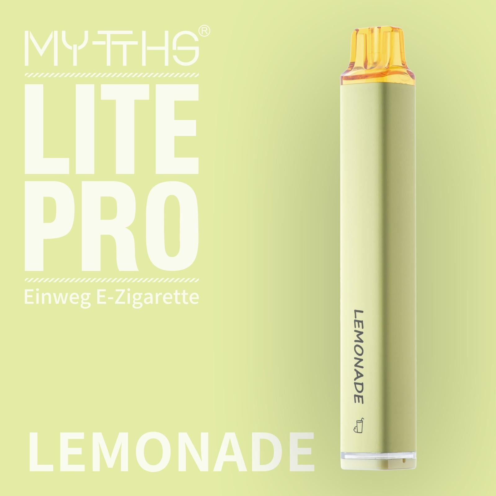 MYTTHS Einweg E-Zigarette - Lemonade - 20mg