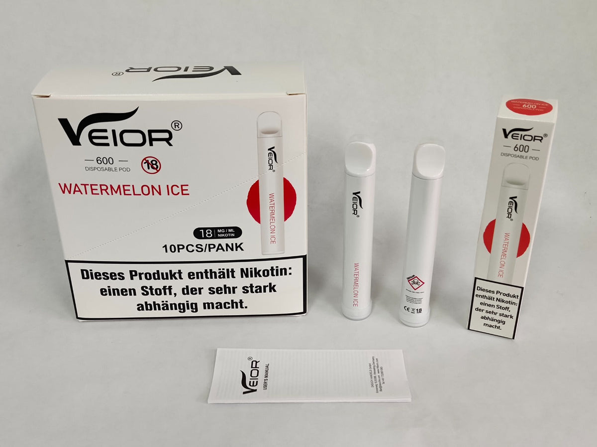 VEIOR VAPE 600 20MG - WATERMELON ICE